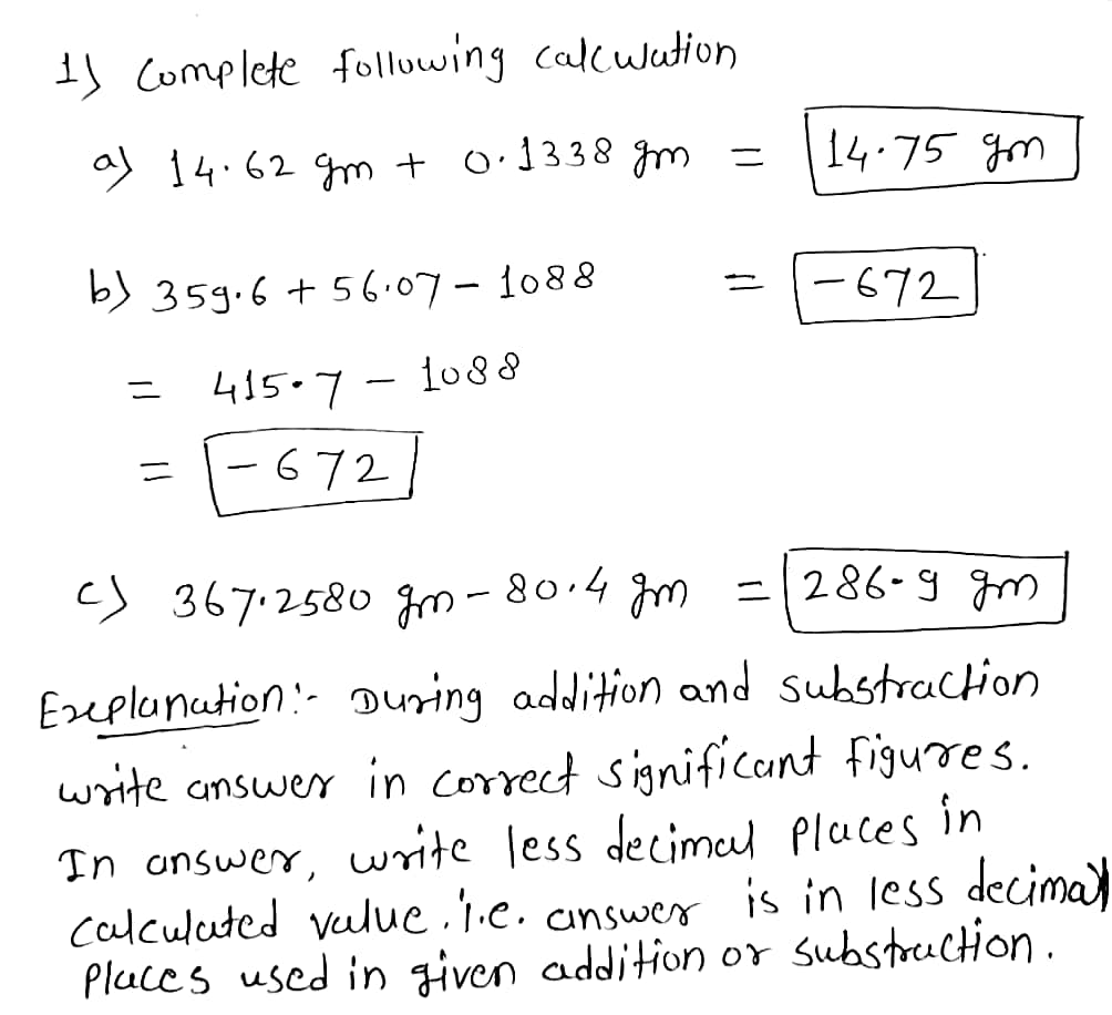 Chemistry homework question answer, step 1, image 1